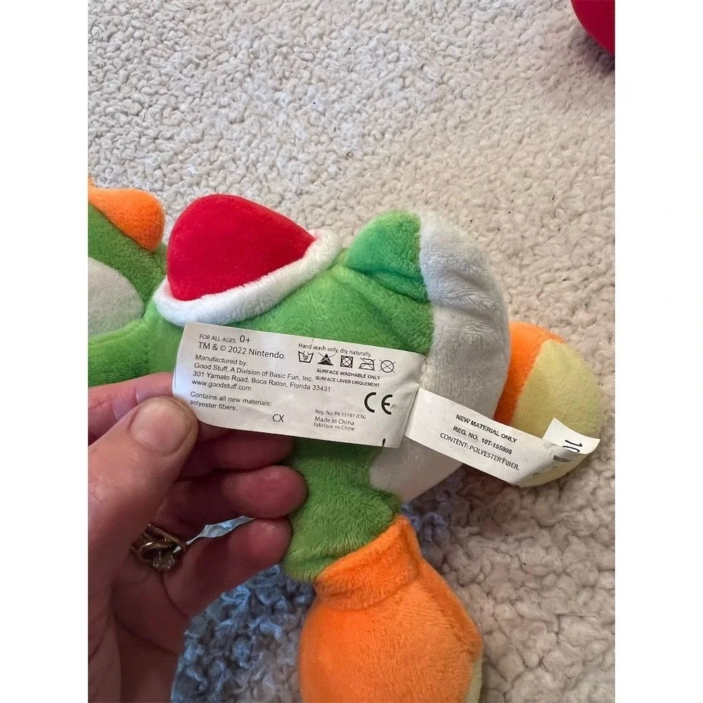 Nintendo Super Mario Green Yoshi Plush Toy Medium Stuffed‎ Animal